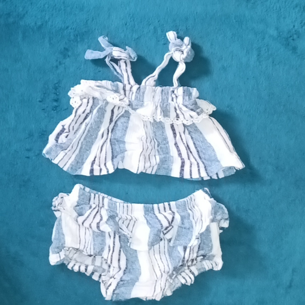 Jessica Simpson 0-3 months baygirl 2 piece set